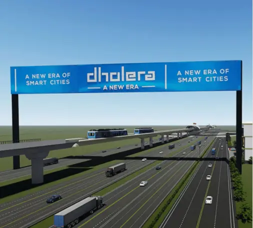 Dholera smart city plots investment 2025